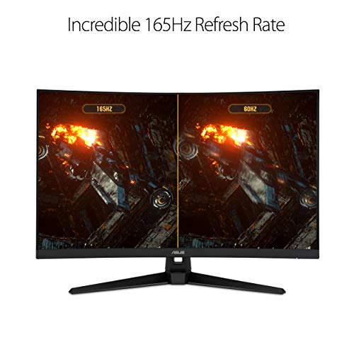 ASUS TUF VG32VQ1B 32" Curved QHD Gaming Monitor 165Hz 1ms FreeSync Premium