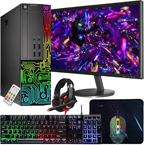 Dell Optiplex SFF Desktop PC, Intel i5, 16GB RAM, 512GB SSD, Windows 11 Pro (Renewed)